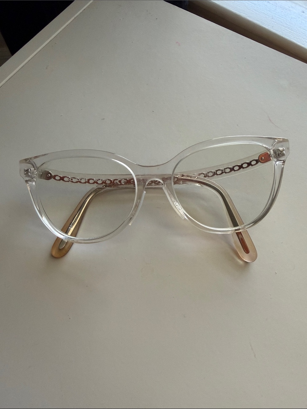 Coach Clear Frame Women's Glasses